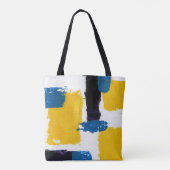 Abstracte uitdrukking nr. 2 van Michael Moffa Tote Bag (Achterkant)