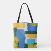 Abstracte uitdrukking nr. 3 van Michael Moffa Tote Bag (Achterkant)