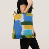 Abstracte uitdrukking nr. 3 van Michael Moffa Tote Bag (Dichtbij)