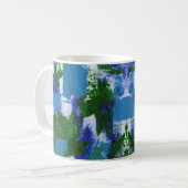 Abstracte uitdrukking nr. 4 van Michael Moffa Koffiemok (Voorkant links)