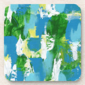 Abstracte uitdrukking nr. 5 van Michael Moffa Bier Onderzetter (Voorkant)