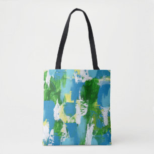 Abstracte uitdrukking nr. 5 van Michael Moffa Tote Bag