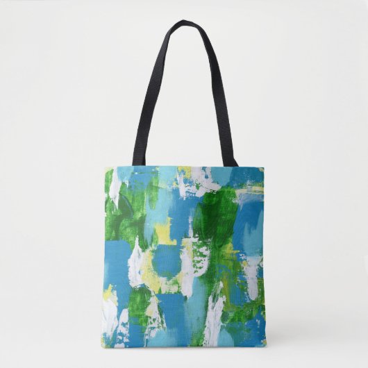 Abstracte uitdrukking nr. 5 van Michael Moffa Tote Bag (Voorkant)