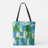 Abstracte uitdrukking nr. 5 van Michael Moffa Tote Bag (Achterkant)