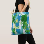 Abstracte uitdrukking nr. 5 van Michael Moffa Tote Bag (Dichtbij)