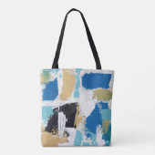 Abstracte uitdrukking nr. 6 van Michael Moffa Tote Bag (Achterkant)