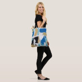 Abstracte uitdrukking nr. 6 van Michael Moffa Tote Bag (Op model)