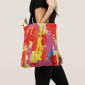 Abstracte uitdrukking nr. 7 van Michael Moffa Tote Bag (Dichtbij)