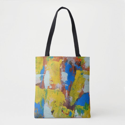 Abstracte uitdrukking nr. 8 van Michael Moffa Tote Bag (Voorkant)