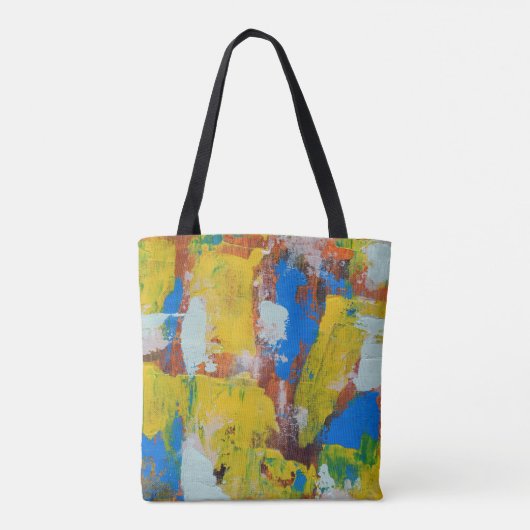 Abstracte uitdrukking nr. 8 van Michael Moffa Tote Bag (Achterkant)