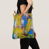 Abstracte uitdrukking nr. 8 van Michael Moffa Tote Bag (Dichtbij)