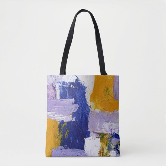 Abstracte uitdrukking nr. 9 van Michael Moffa Tote Bag (Voorkant)