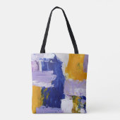 Abstracte uitdrukking nr. 9 van Michael Moffa Tote Bag (Achterkant)