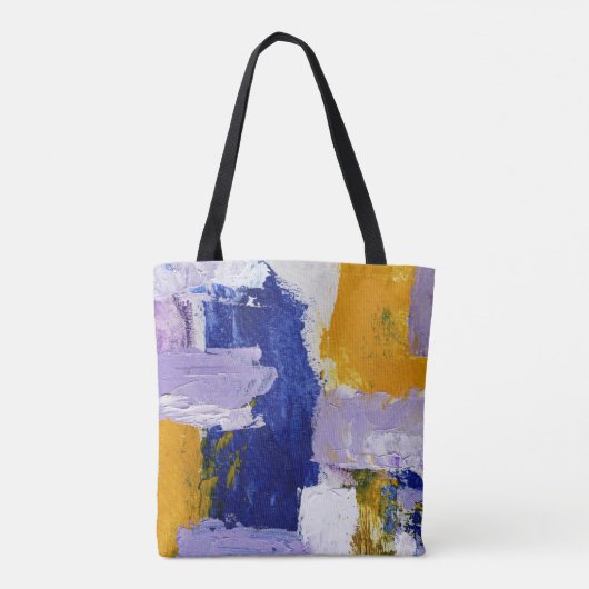 Abstracte uitdrukking nr. 9 van Michael Moffa Tote Bag (Achterkant)