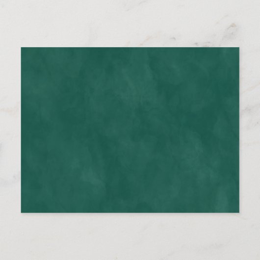 Abstracte uitnodiging tot het groene huwelijk van (Achterkant)