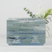 Abstracte uitnodiging tot het ontwerpen van meren (Staand voorkant)