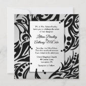 Abstracte uitnodiging tot het uitzenden van het Zi (Voorkant)