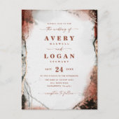 Abstracte uitnodiging tot uitzending van weduwen e (Voorkant)