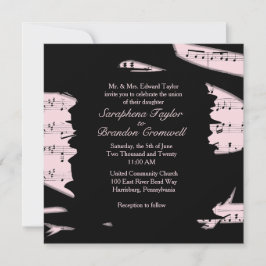 Abstracte uitnodiging voor een wedstrijd voor Blac