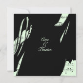 Abstracte uitnodiging voor een wedstrijd voor Blac (Achterkant)