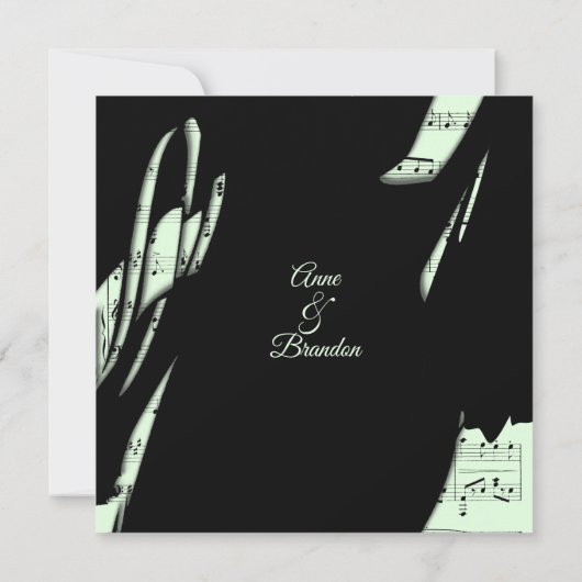 Abstracte uitnodiging voor een wedstrijd voor Blac (Achterkant)