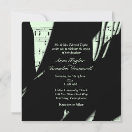 Abstracte uitnodiging voor een wedstrijd voor Blac