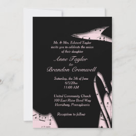 Abstracte uitnodiging voor een wedstrijd voor Blac