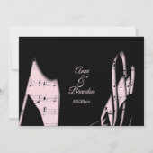 Abstracte uitnodiging voor een wedstrijd voor Blac (Achterkant)