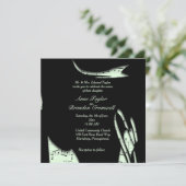 Abstracte uitnodiging voor een wedstrijd voor Blac (Staand voorkant)