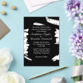 Abstracte uitnodiging voor het binden van muziek i (Insitu (Huwelijk))