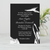 Abstracte uitnodiging voor het binden van muziek i (Staand voorkant)