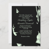 Abstracte uitnodiging voor het binden van muziek i (Voorkant)