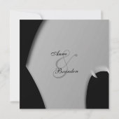 Abstracte uitnodiging voor huwelijksnacht (Achterkant)