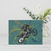 Abstracte uitnodigingen van de Aangepaste Partij v (Staand voorkant)