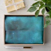 Abstracte, universele kosmos-ontkoppeling in ruimt tissuepapier (Geschenk)