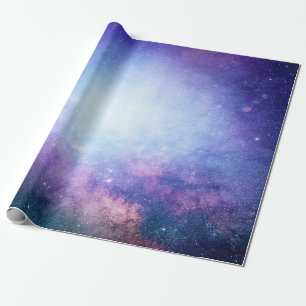 Abstracte universum rooksterren cadeaupapier