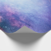 Abstracte universum rooksterren cadeaupapier (Hoek)