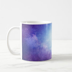 Abstracte universum rooksterren koffiemok