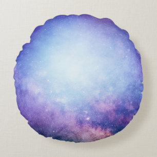 Abstracte universum rooksterren rond kussen
