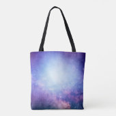 Abstracte universum rooksterren tote bag (Achterkant)