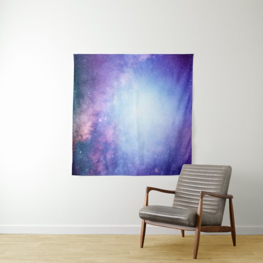 Abstracte universum rooksterren wandkleed (In Situ (horizontaal))