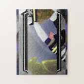 Abstracte US-veteraankunstpuzzel Legpuzzel (Verticaal)