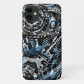 Abstracte V-Twin Case-Mate iPhone Case (Achterkant)
