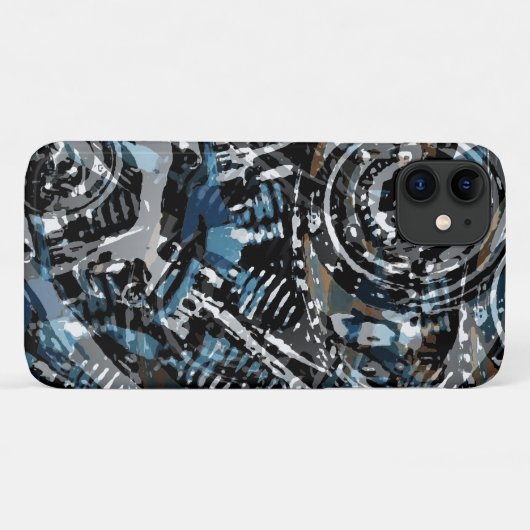 Abstracte V-Twin Case-Mate iPhone Case (Achterkant (horizontaal))