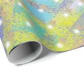 Abstracte Vakantie Kleurrijk Regenboogpatroon Cadeaupapier (Rol Hoek)