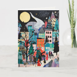 Abstracte vakantieontwerpkaart feestdagen kaart