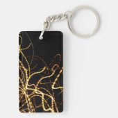 Abstracte valstrikken sleutelhanger (achterkant)