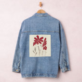 "Abstracte Vector Vogue T-shirt" Denim Jacket (Hangar)