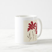 "Abstracte Vector Vogue T-shirt" Koffiemok (Voorkant rechts)