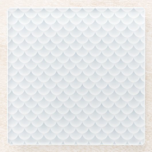 abstracte vectorachtergrond visschaal glazen onderzetter (Voorkant)